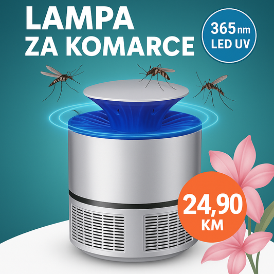 Lampa za komarce – 365 nm LED UV Light Mosquito Killer